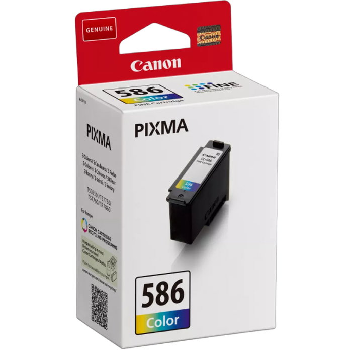Canon Cartucho de Tinta CL-586 Tricolor